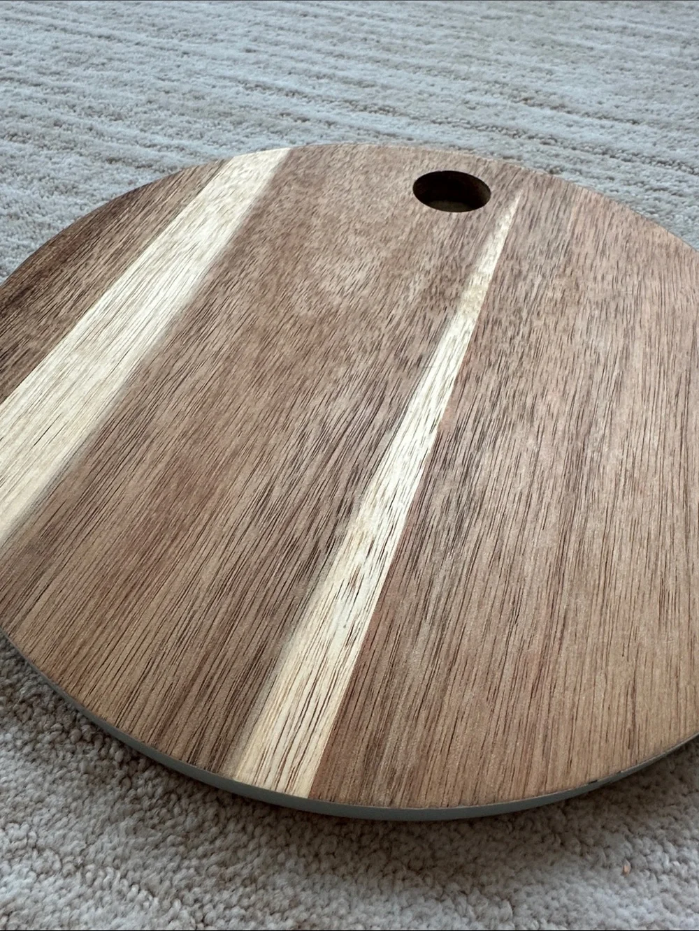 Threshold by Target Acacia Round Cutting Board Charcuterie 10”